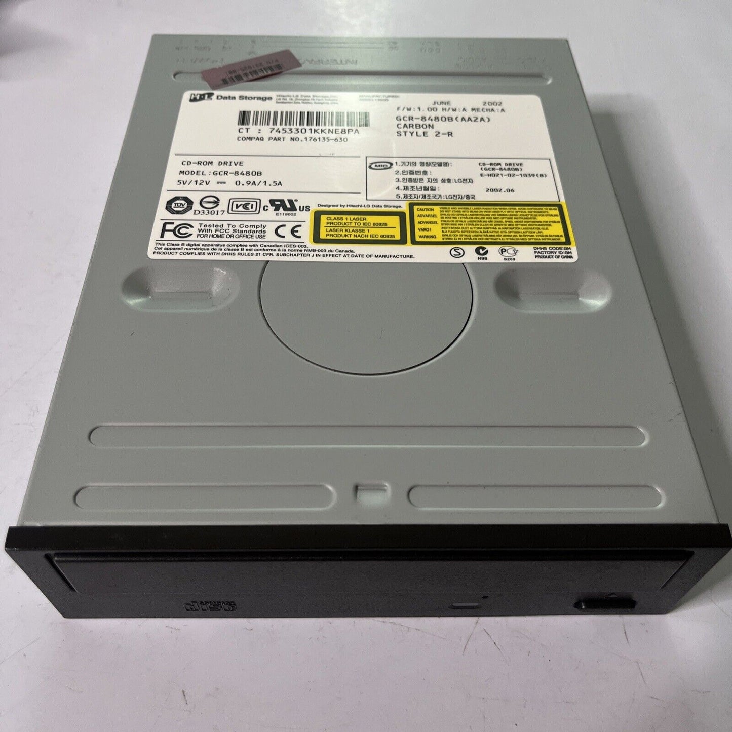 Compaq Internal CDROM Drive IDE GCR-8480B