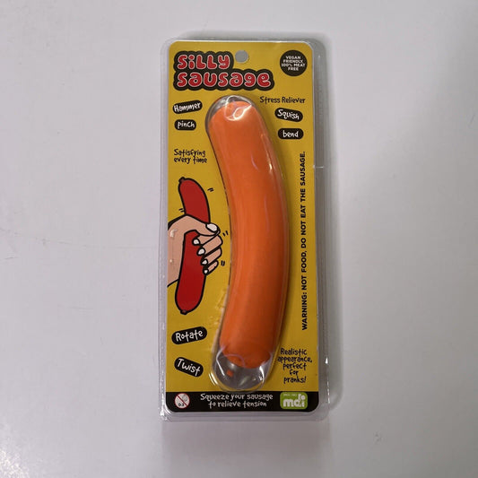 Silly Sausage Stress Reliever Toy *New Sealed*
