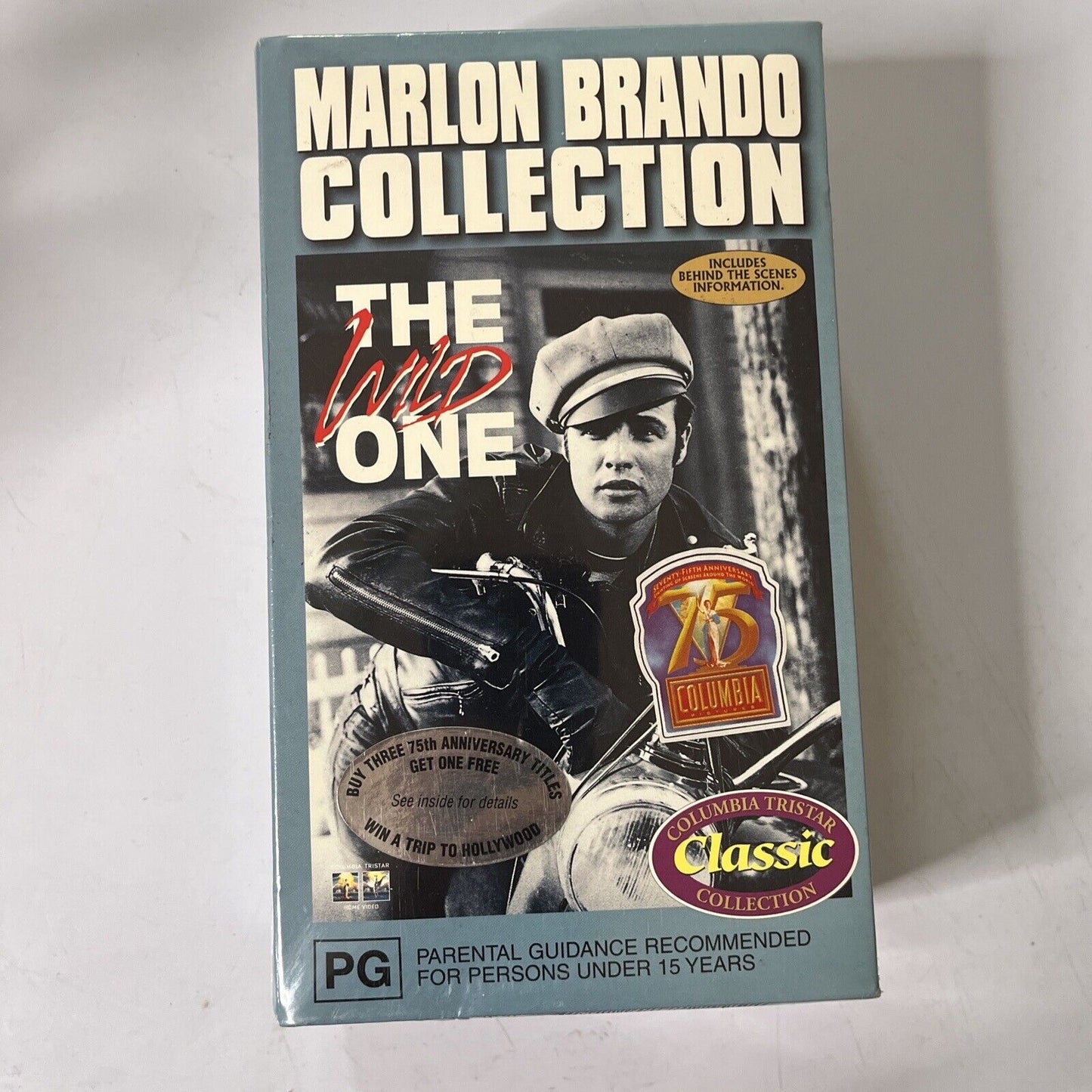 Marlon Brando Collection: On the Waterfront / The Wild One (VHS) PAL New