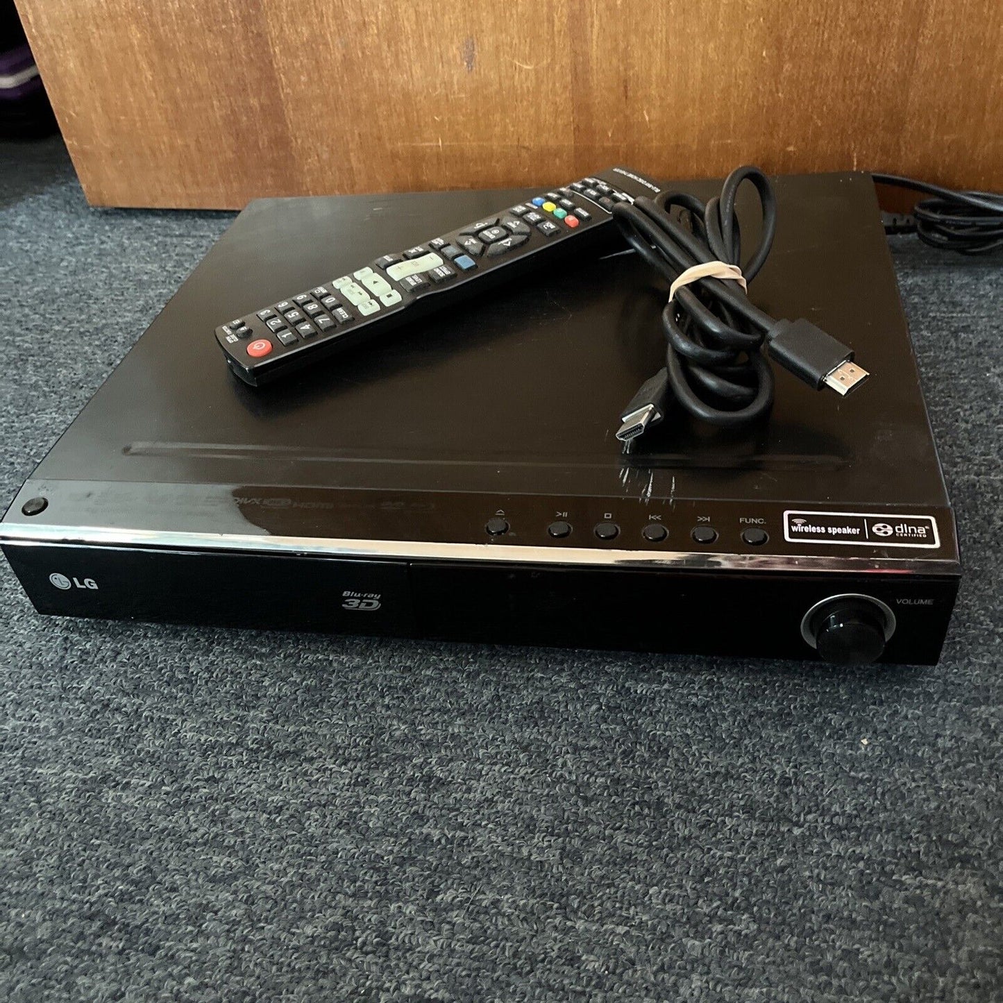 LG Blu-ray 3D Player Home Theatre HB806 With Remote *No Speaker*