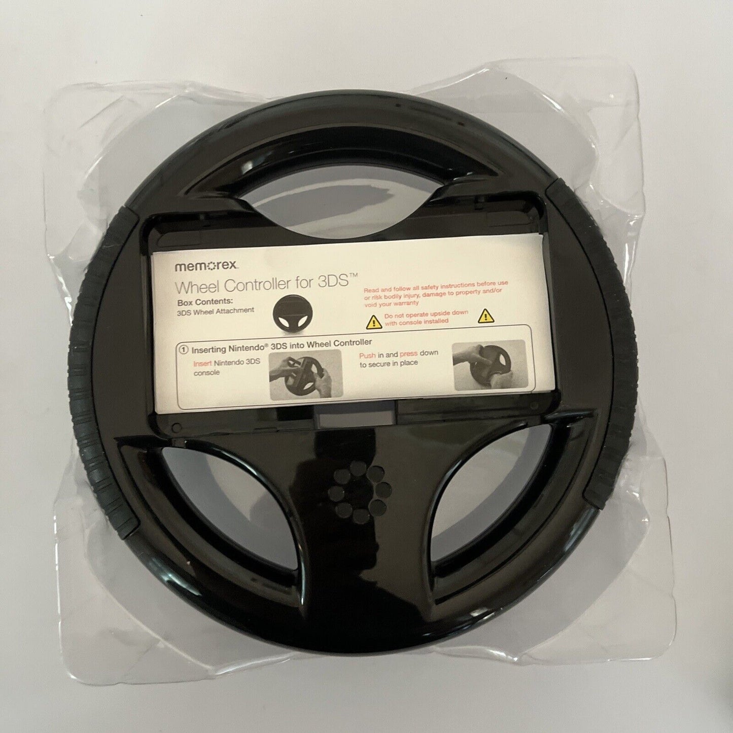 Memorex Racing Wheel For Nintendo 3DS