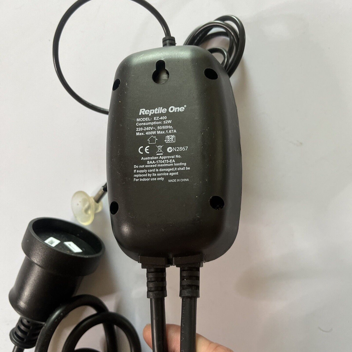 Reptile One Ezistat AC Adapter EZ-400