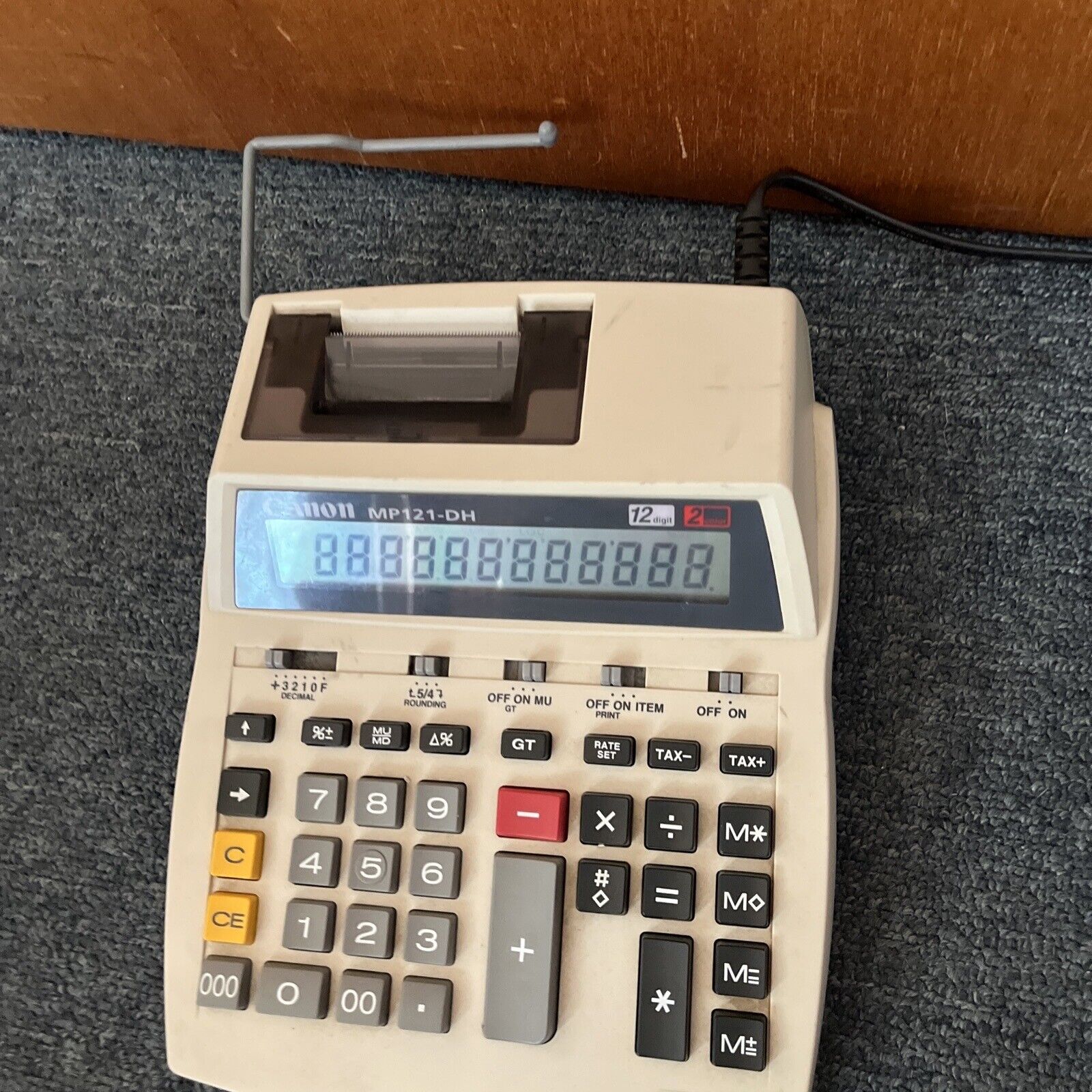 Canon MP121-DH Calculator Printer – Retro Unit