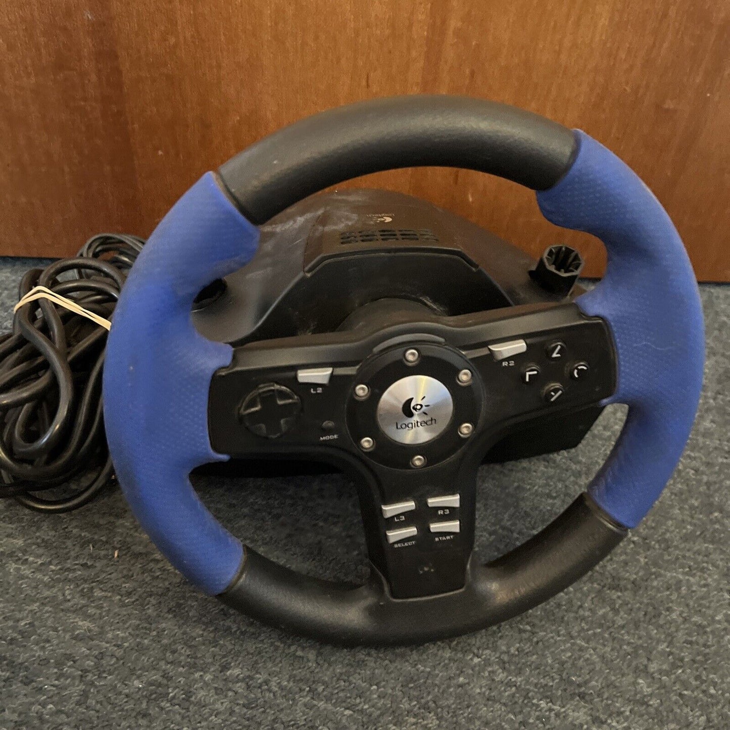 Logitech Driving Force EX E-UL13 For PlayStation 2 *Missing Pedals*