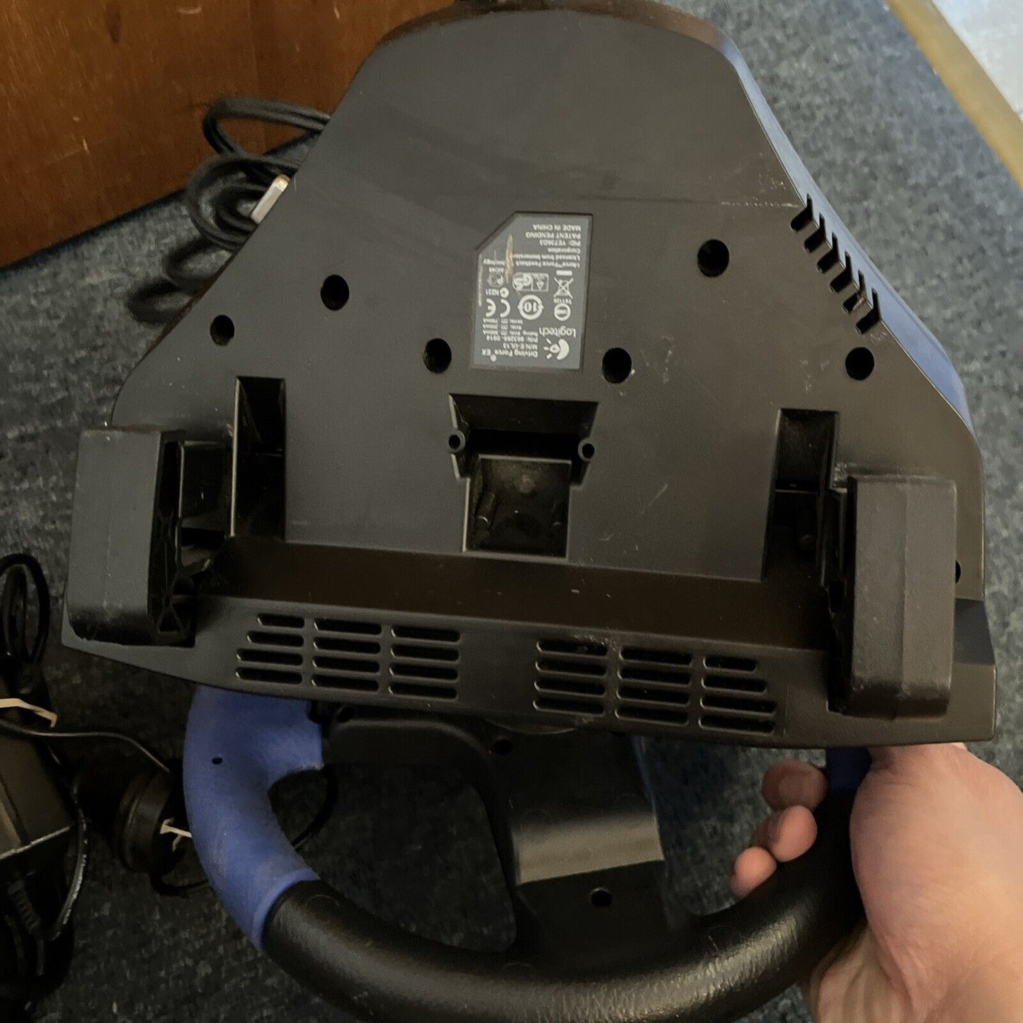 Logitech Driving Force EX E-UL13 For PlayStation 2 *Missing Pedals*