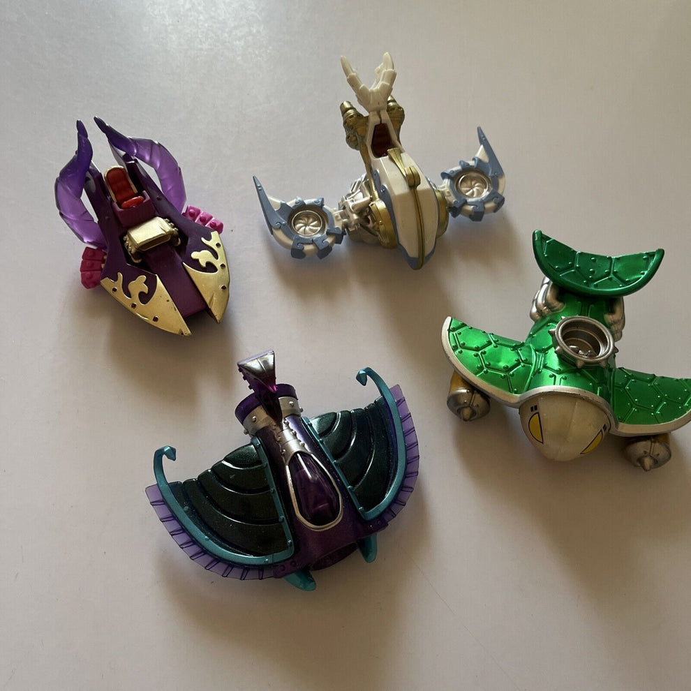 4x Skylander Vehicles: Superchargers Splatter Splasher, Jet Stream, Se ...