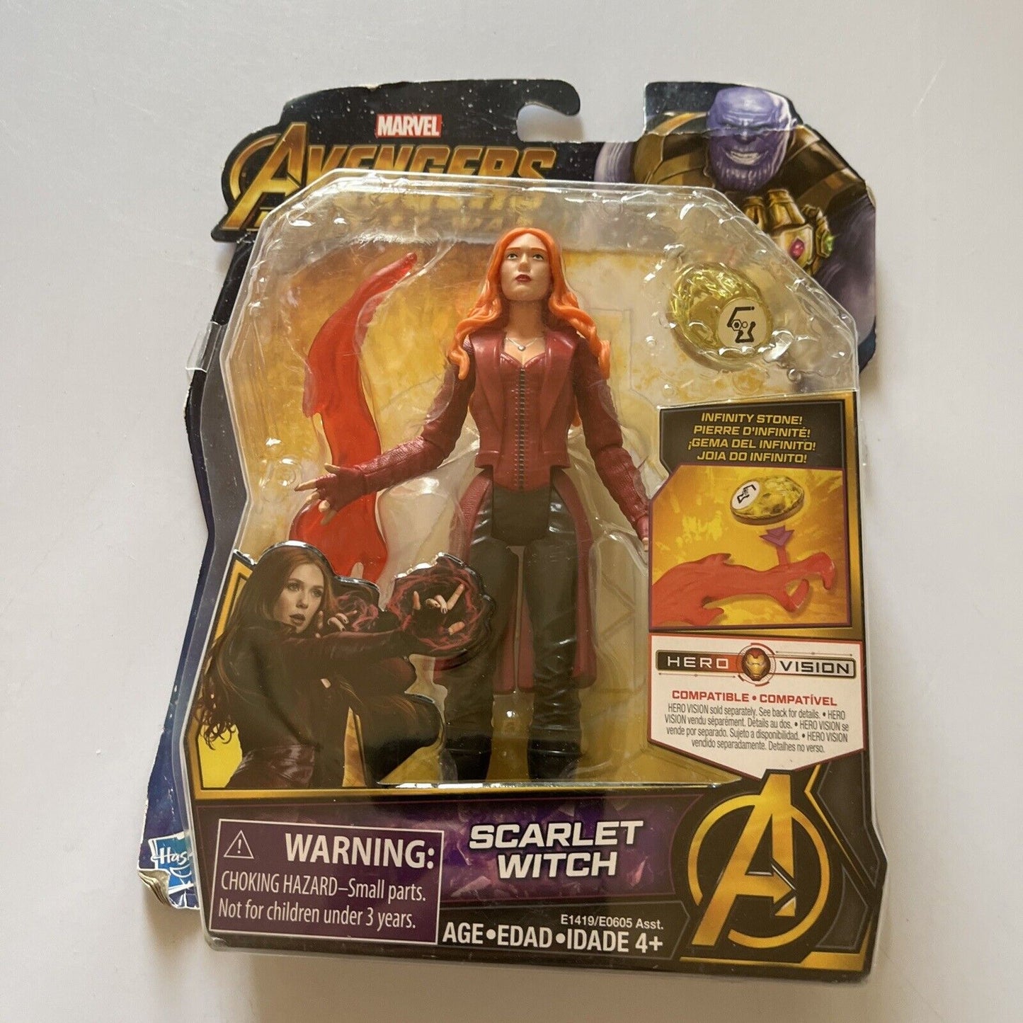 Scarlet Witch 5" Marvel Avengers Infinity War Action Figure 2017