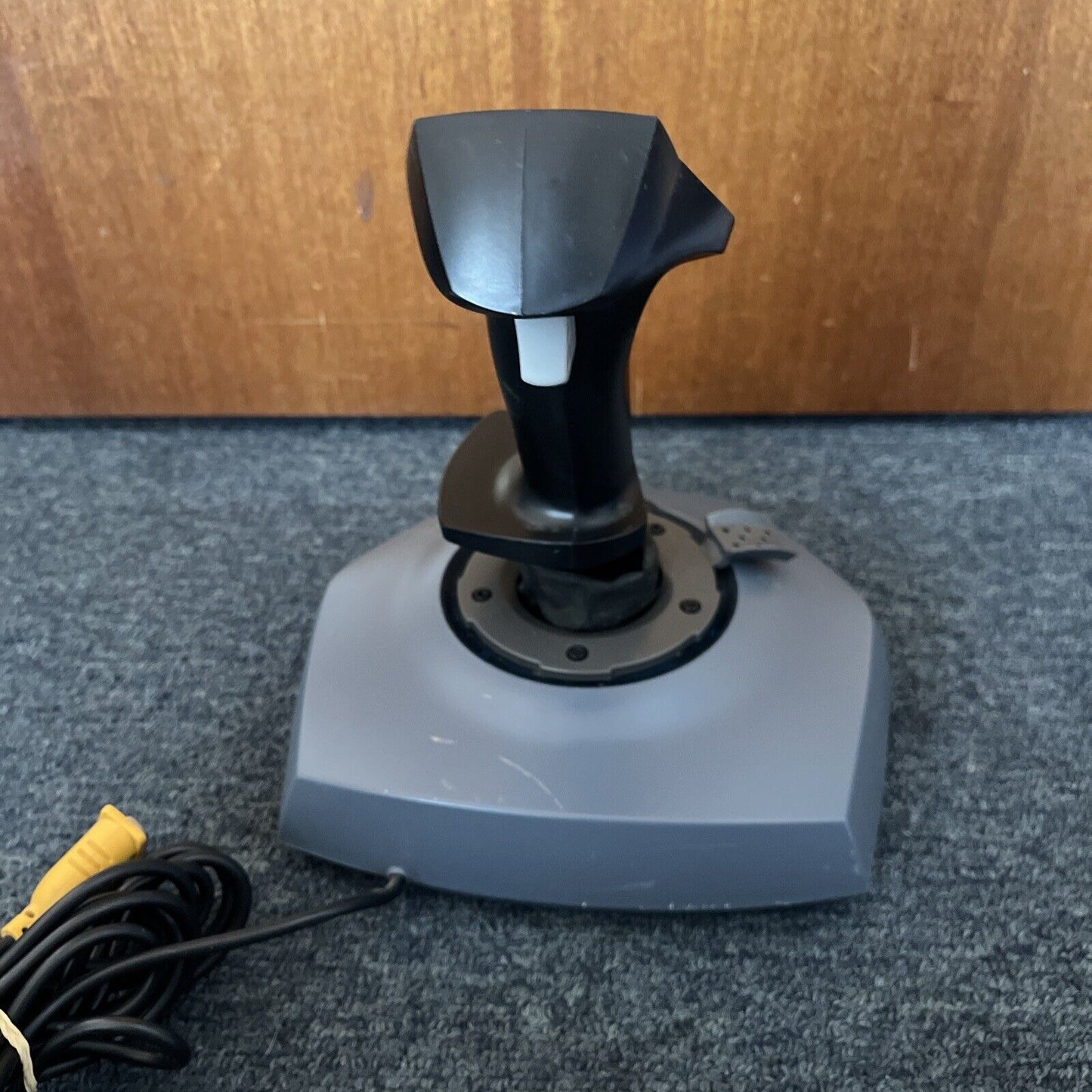 Logitech Wingman Attack Joystick J-YB11 Flight Simulator Controller Game Port