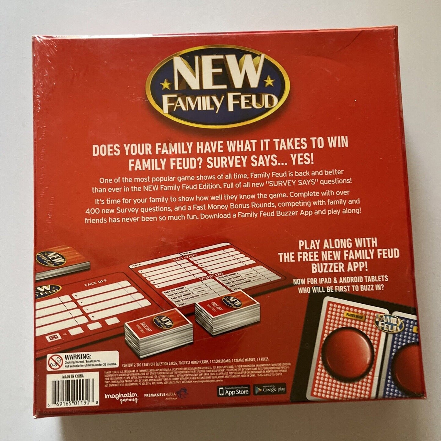 New Family Feud Family Game Night 2017 Edition *New Sealed*