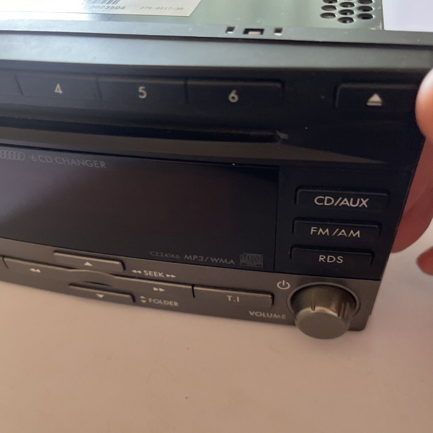 Subaru Clarion 6 CD Changer PF-2954A-C *Untested For Parts Or Repair*