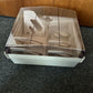 3.5" Floppy Disc Storage Box With Key And Lock *Never Used*