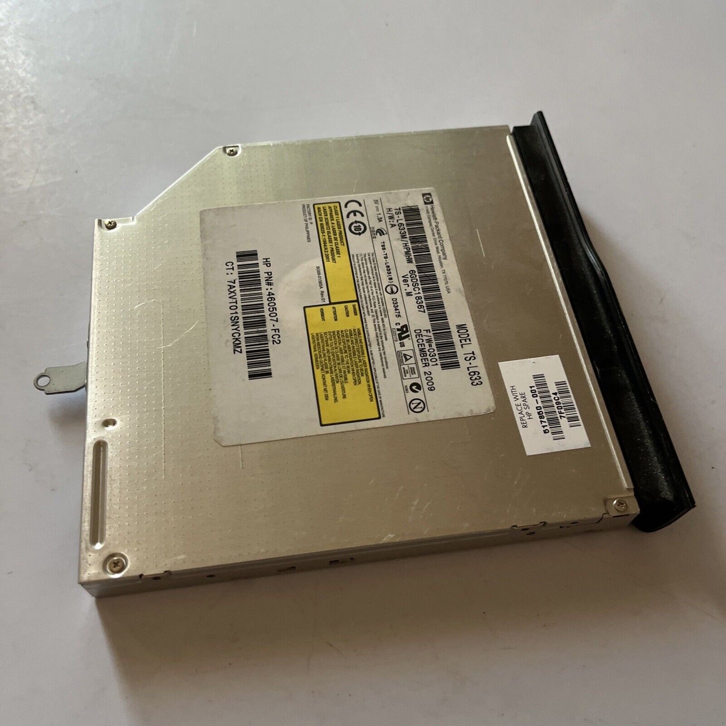HP TS-L633 DVD±RW Drive/Burner/Writer SATA Lightscribe SM-DL Laptop/Notebook