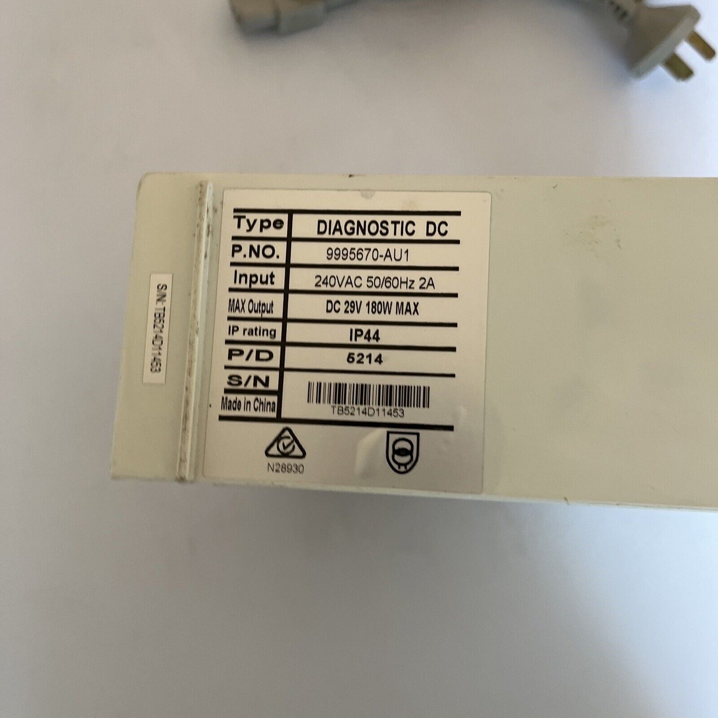 Maytronics Dolphin Robotic Pool Cleaner Diagnostic DC Power Supply 9995670 29V