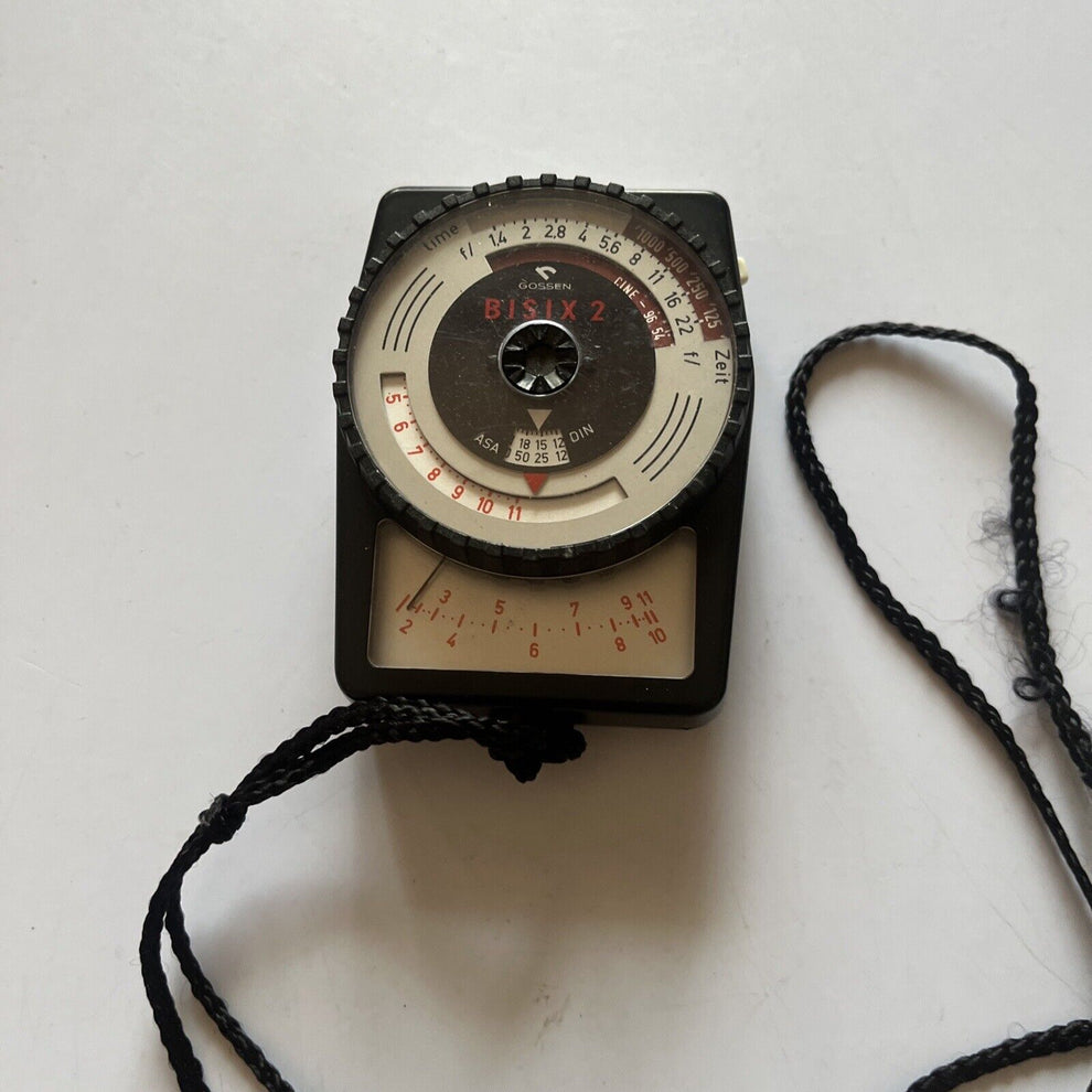Gossen Bisix 2 Light Meter Made In Germany Retro Unit