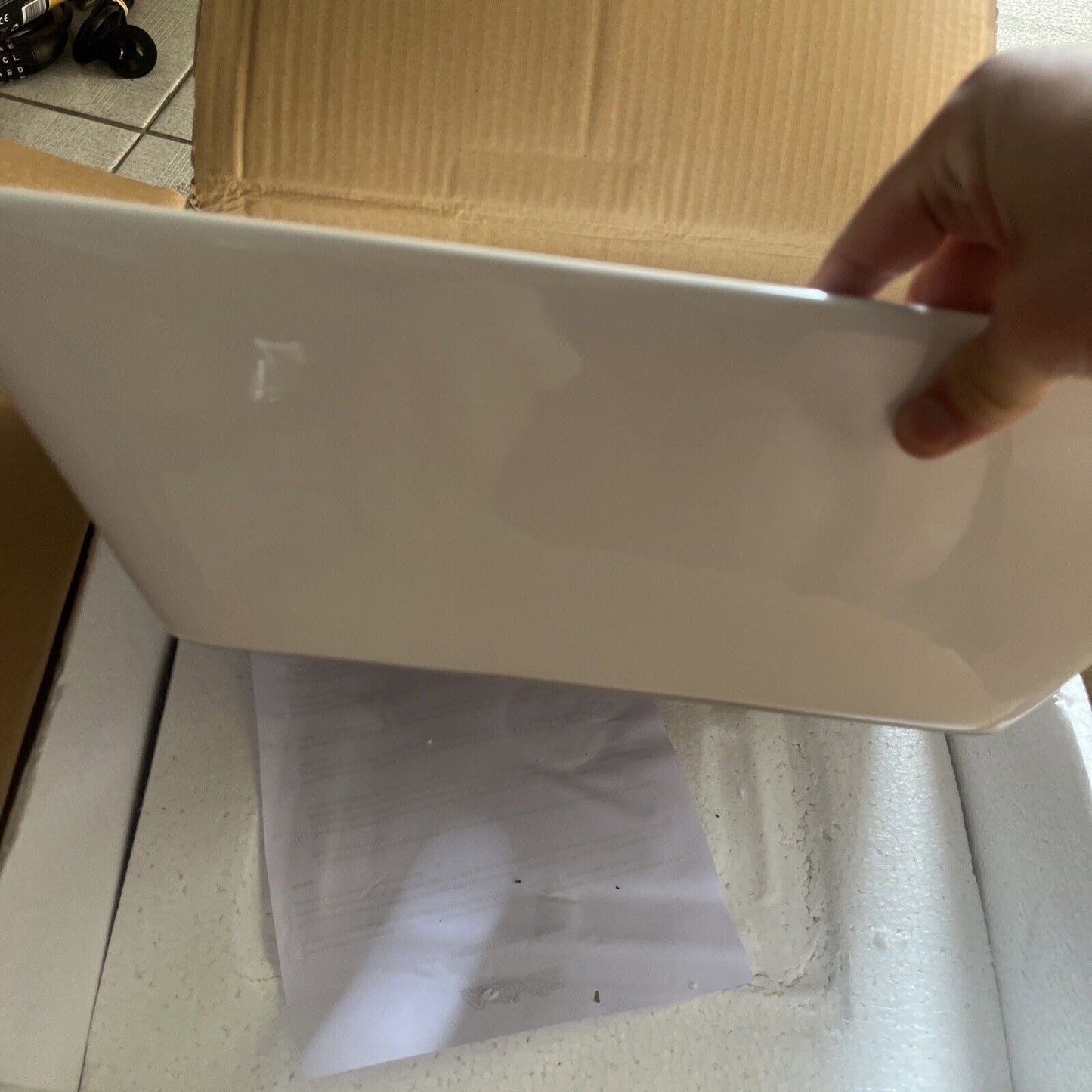 Astivita Modena Square Vessel Basin Nth 43.5x43.5x16cm *New*