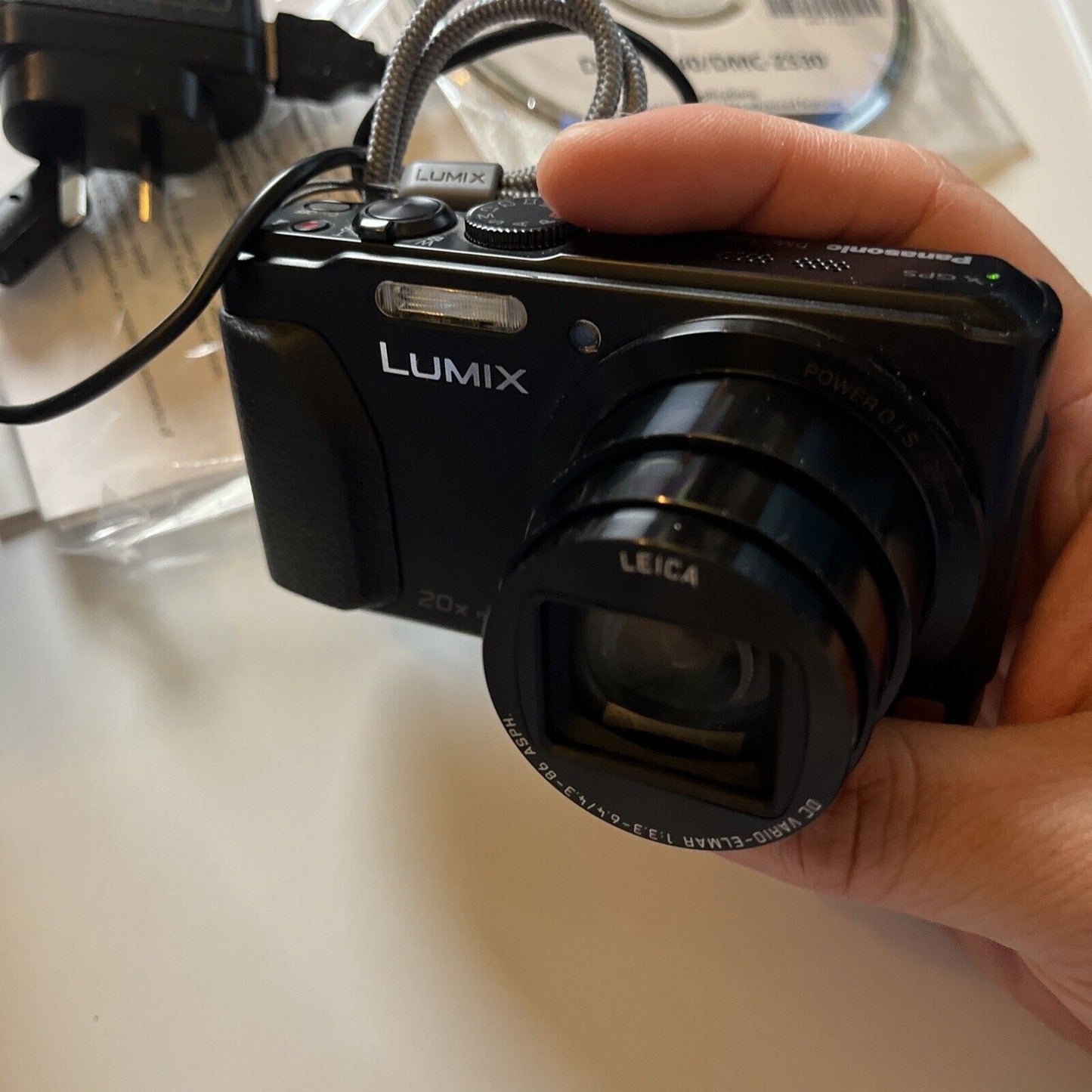 Panasonic Lumix DMC-TZ40GN 18.1 MP Digital Camera Black Wifi GPS