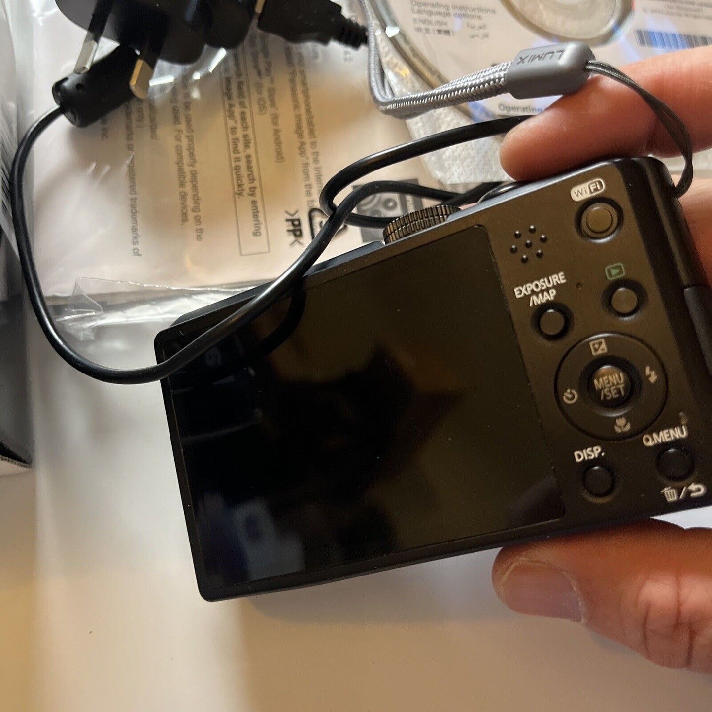 Panasonic Lumix DMC-TZ40GN 18.1 MP Digital Camera Black Wifi GPS