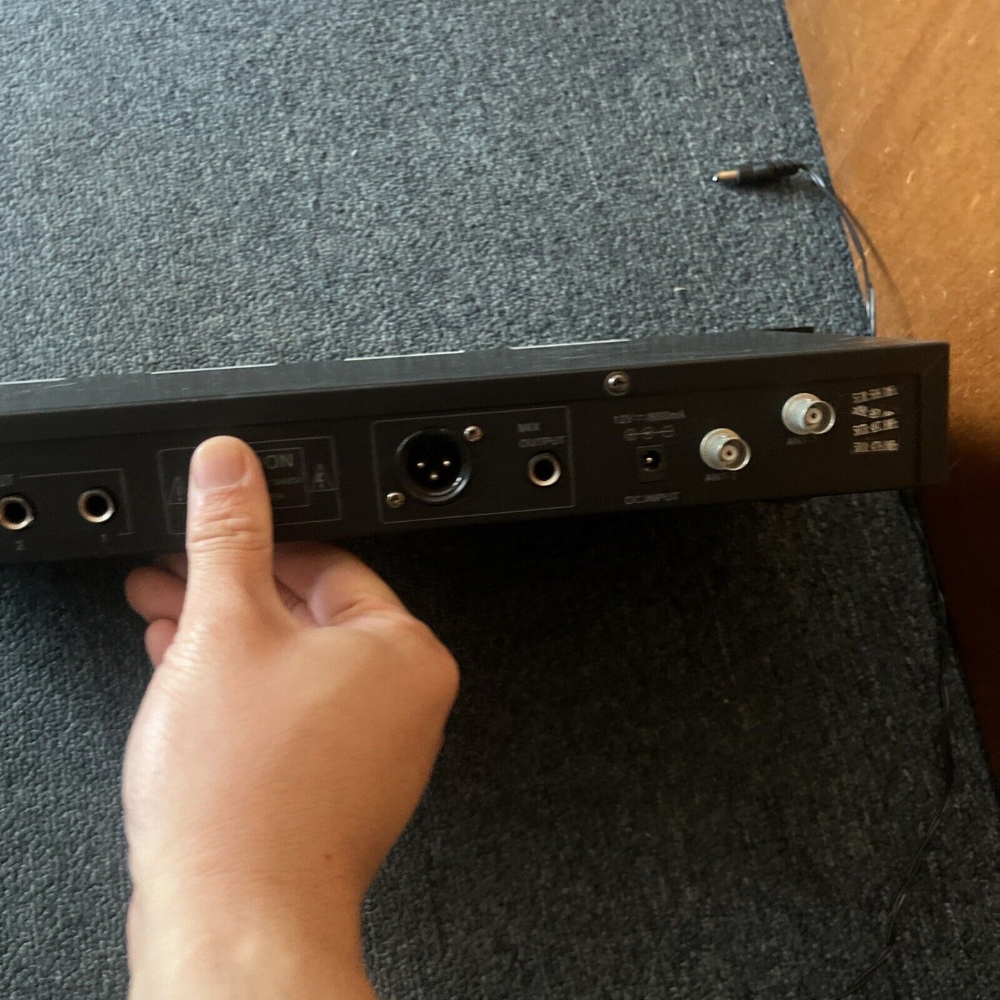 Lane LWM-5638 UHF Wireless Microphone System *No Microphones*