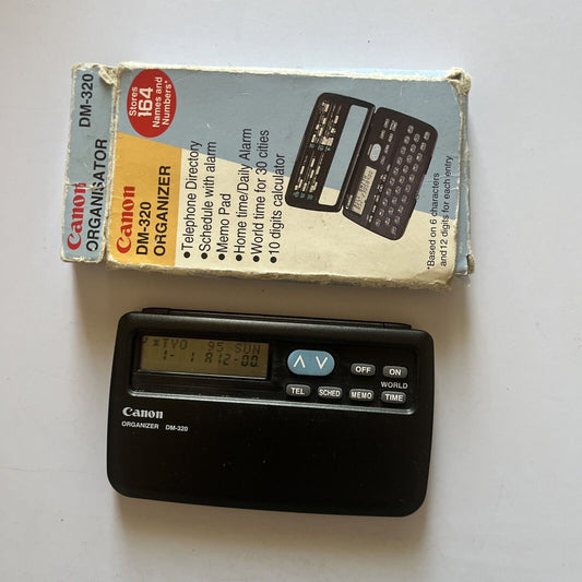 Canon DM-320 Electronic Organizer