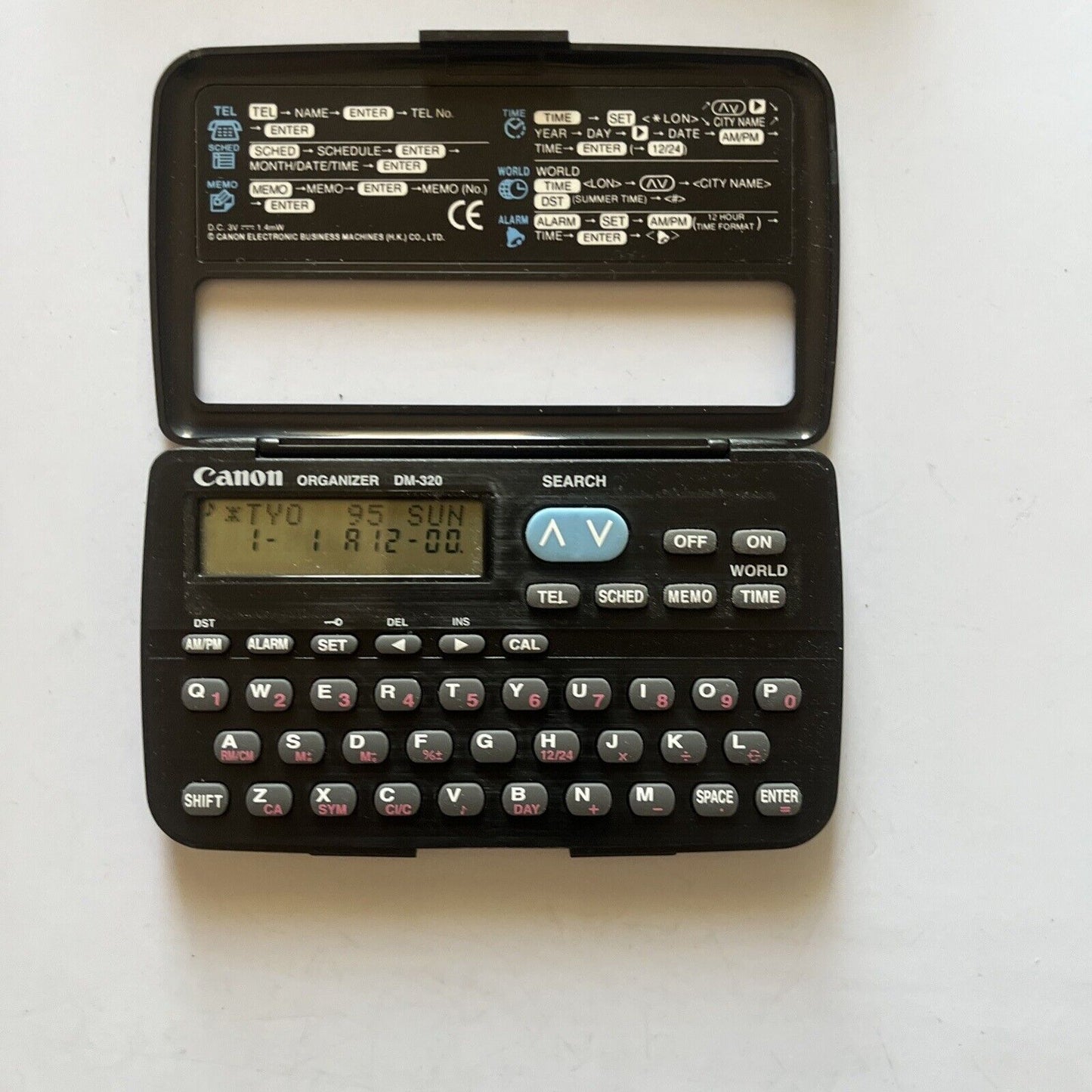 Canon DM-320 Electronic Organizer