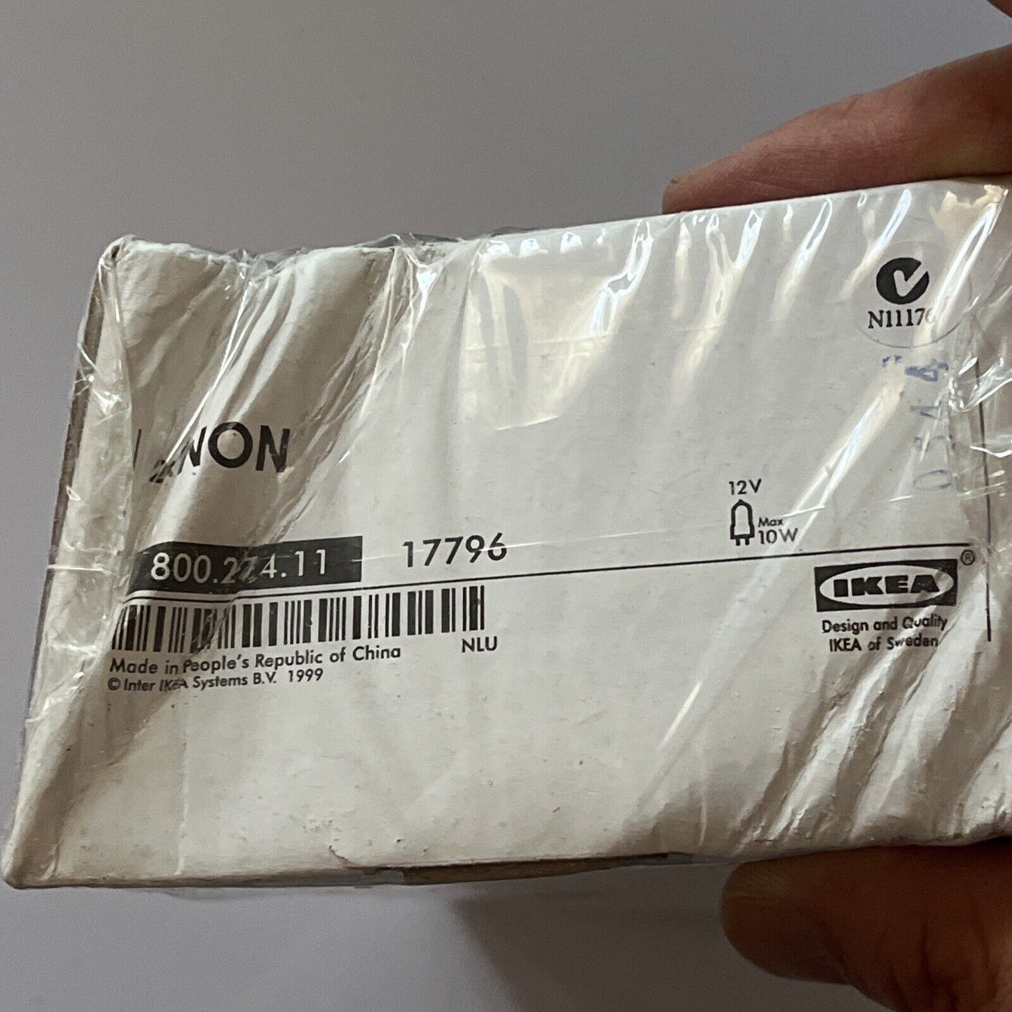 IKEA White NON Light Lighting 17796 800.274.11 *New Sealed*