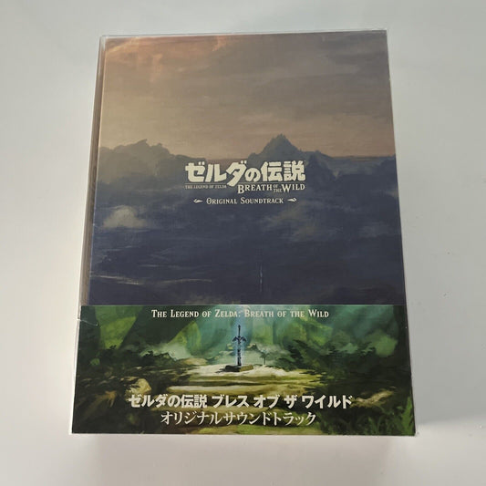 The Legend of Zelda: Breath of the Wild Original Soundtrack + Booklet CD *New*