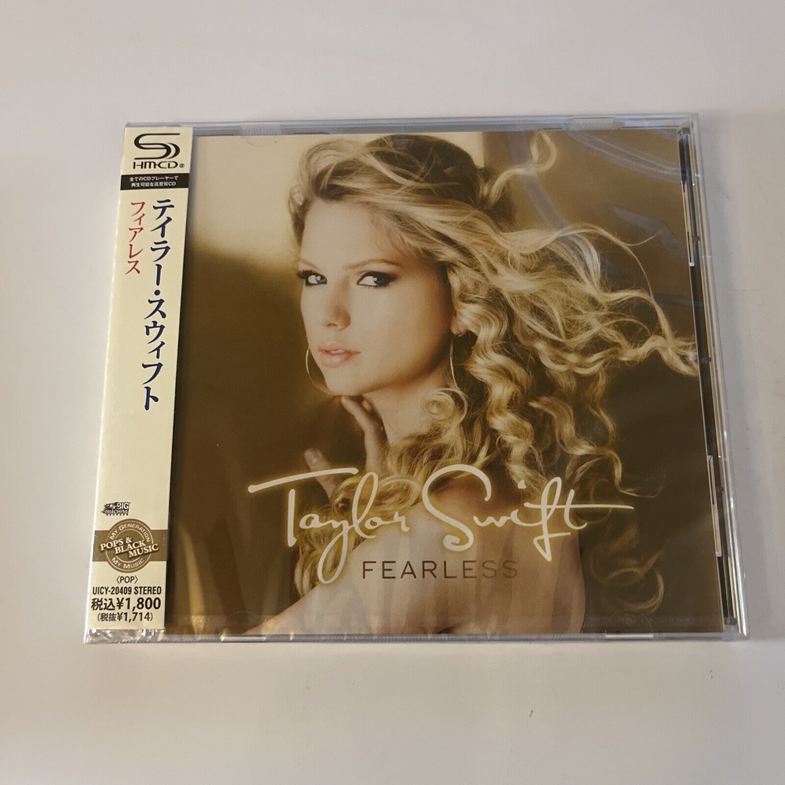 Taylor Swift - Fearless (CD, SHM-CD, 2008) Obi Japan UICY-20409 