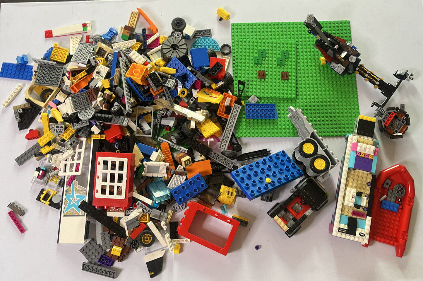 Genuine Authentic Lego 2.26kg Bulk Lot Vehicle Boat