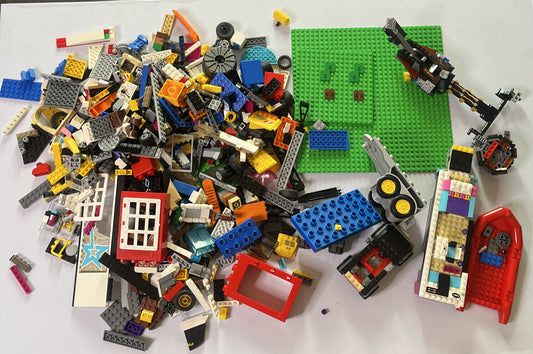 Genuine Authentic Lego 2.26kg Bulk Lot Vehicle Boat