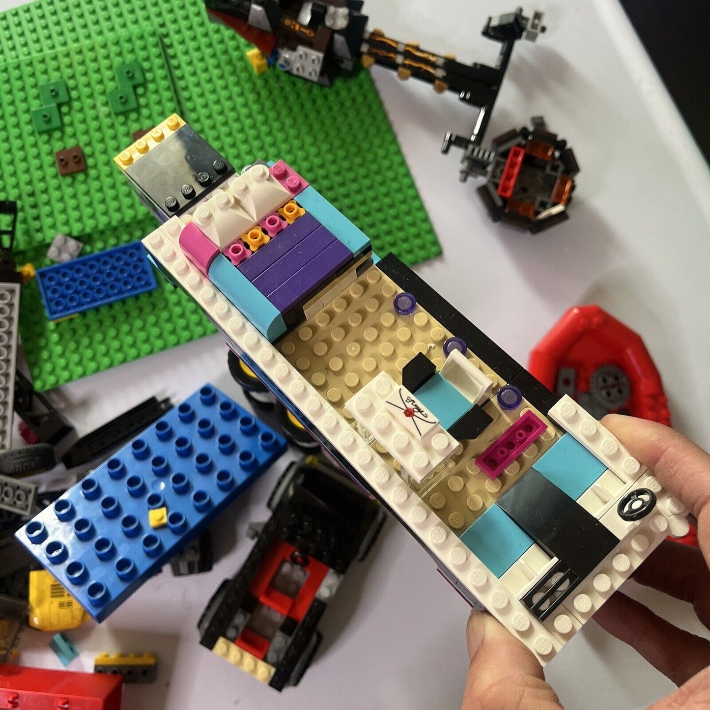 Genuine Authentic Lego 2.26kg Bulk Lot Vehicle Boat