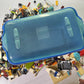 Genuine Authentic Lego 2.63kg Bulk Lot Police Bricks Parts Container
