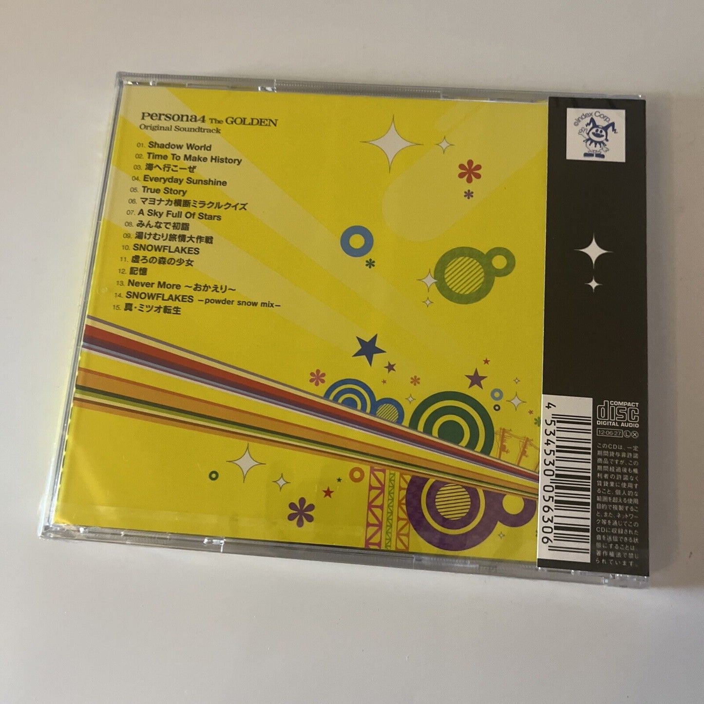 Persona 4 The Golden Original Soundtrack (CD, 2012) Obi Svwc-7859 *New Sealed*