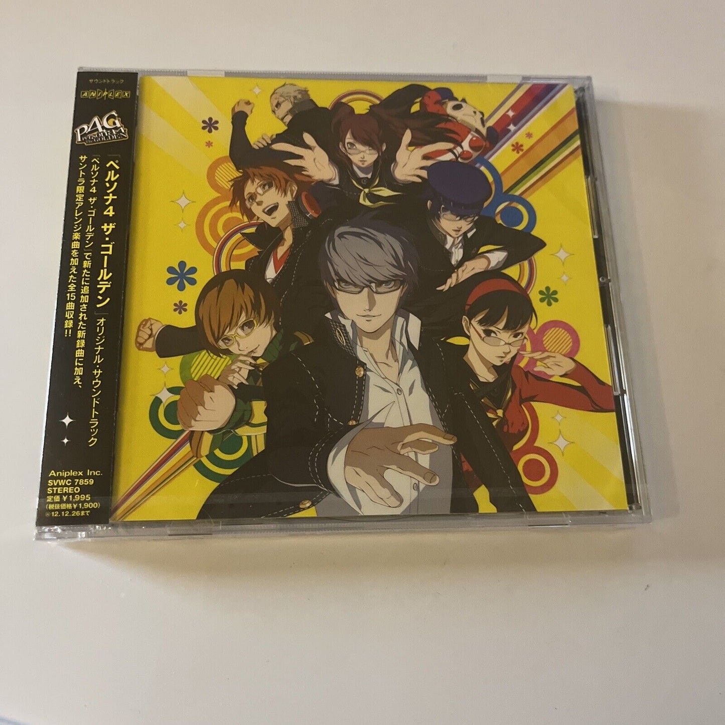 Persona 4 The Golden Original Soundtrack (CD, 2012) Obi Svwc-7859 *New Sealed*