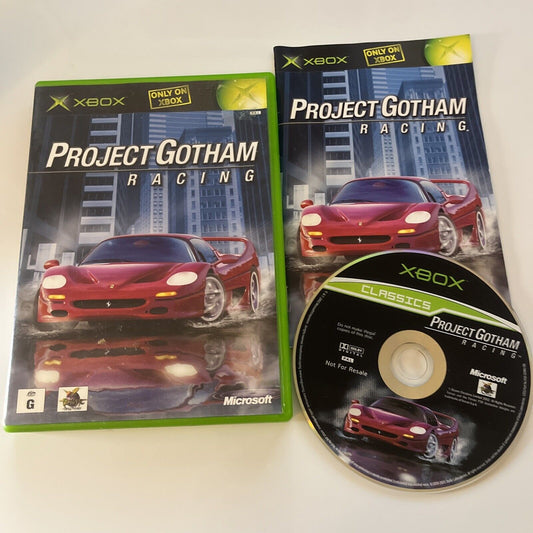 Project Gotham Racing - Original Microsoft Xbox With Manual PAL