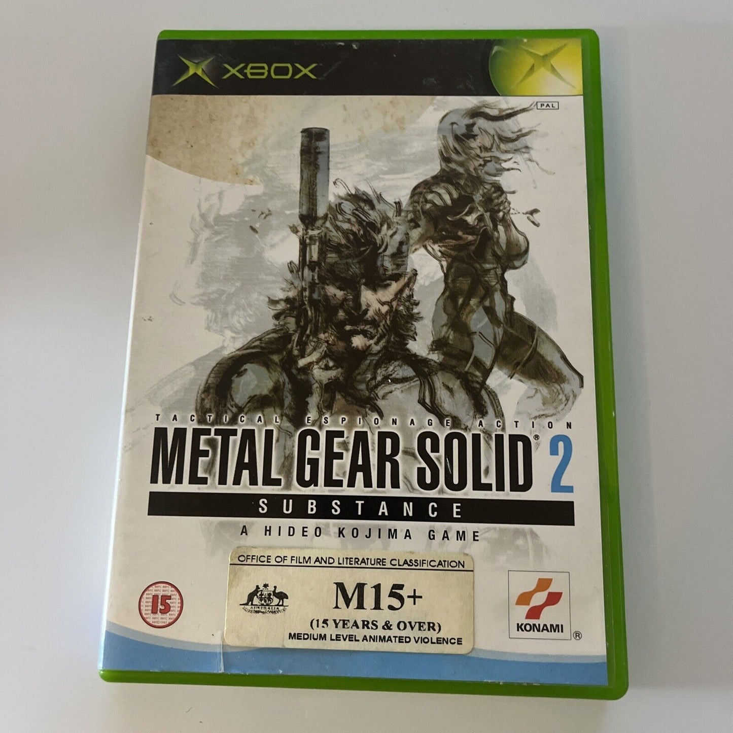 Metal Gear Solid 2 Substance Original Xbox PAL