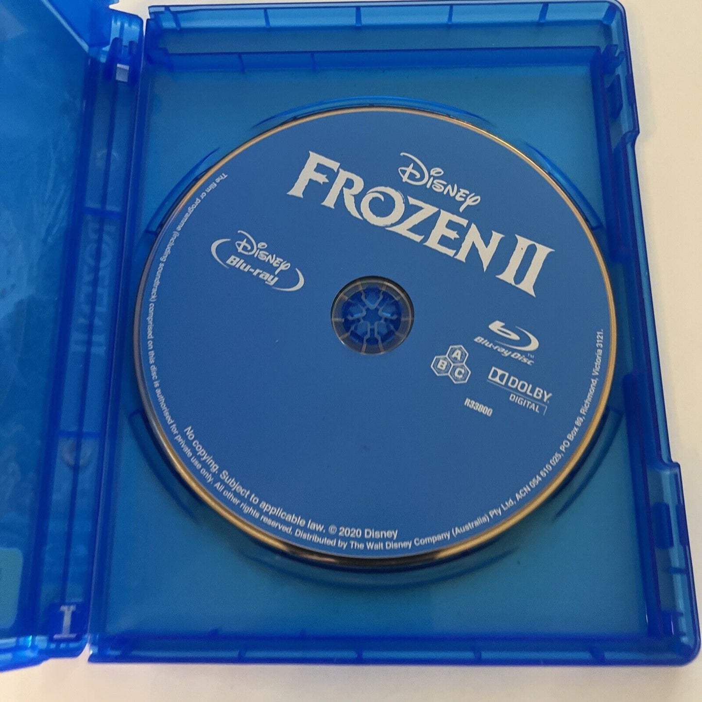 Frozen II (Blu-ray, 2019) Kristen BELL, Evan Rachel Wood Disney All Regions