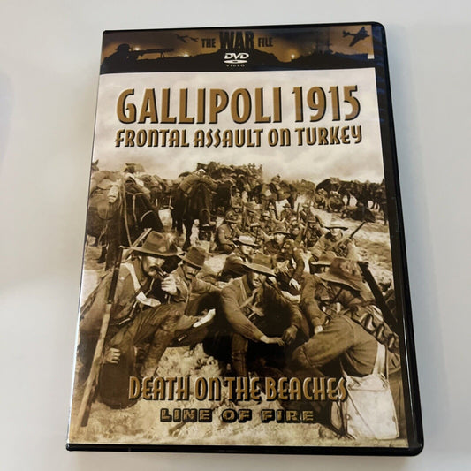 The War File: Gallipoli 1915 - Frontal Assault On Turkey (DVD) NEW All Regions