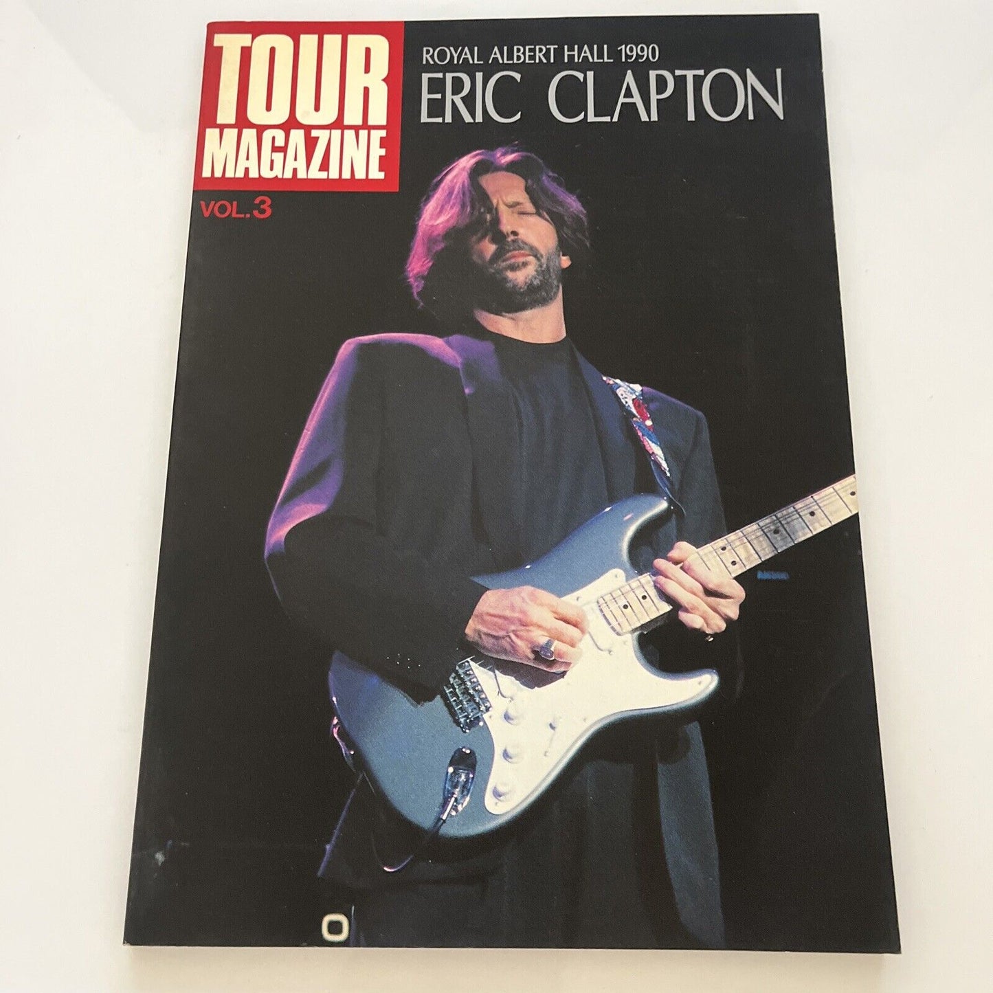 Tour Magazine Vol. 3 Eric Clapton 1990 Royal Albert Hall Japanese Edition