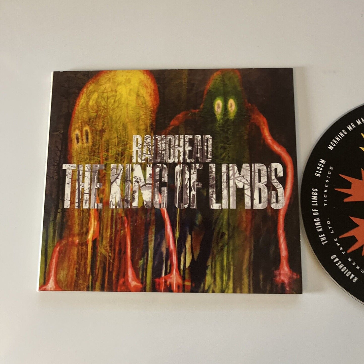 Radiohead - King of Limbs (CD, 2011) Tick001cd