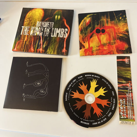 Radiohead - The King of Limbs (CD, 2011) Obi Japan Tick001cdj