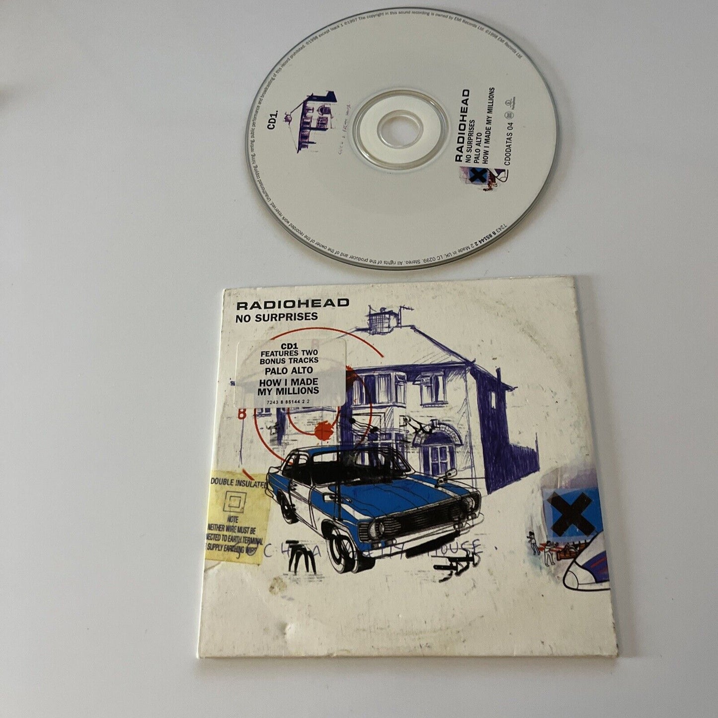 Radiohead - No Surprises (CD, 1997)