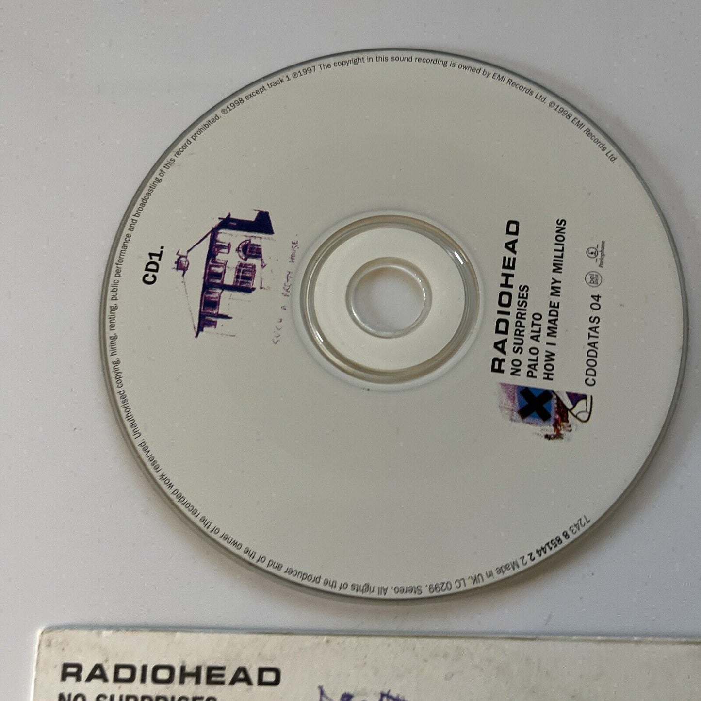 Radiohead - No Surprises (CD, 1997)