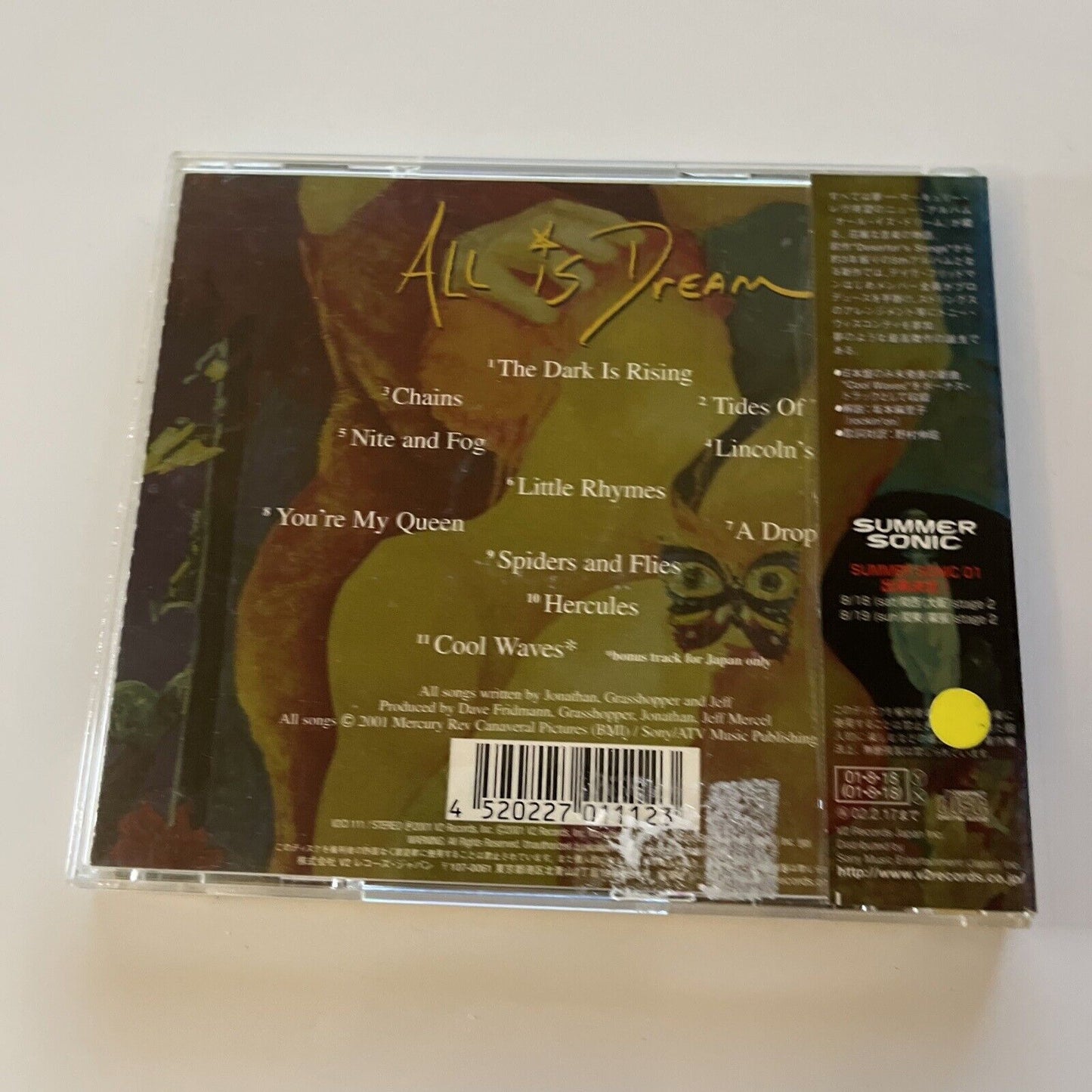 Mercury Rev - All Is Dream (CD, 2001) Obi Japan V2ci-111