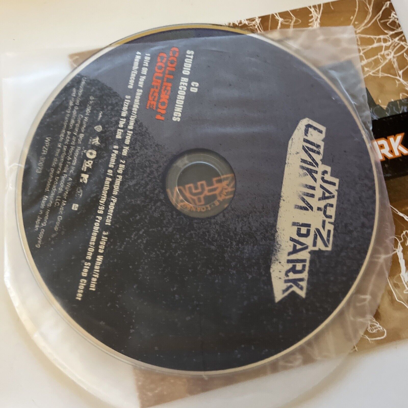 Jay-Z Linkin Park Collision Course (CD + DVD) Obi Japan Wpzr30073 