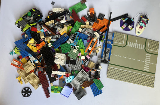 Genuine Authentic Lego 1.6kg Bulk Lot Friends Vehicles Boat