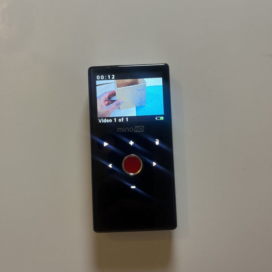 Flip Video Mino HD Camcorder 4GB *Requires Battery Replacement*