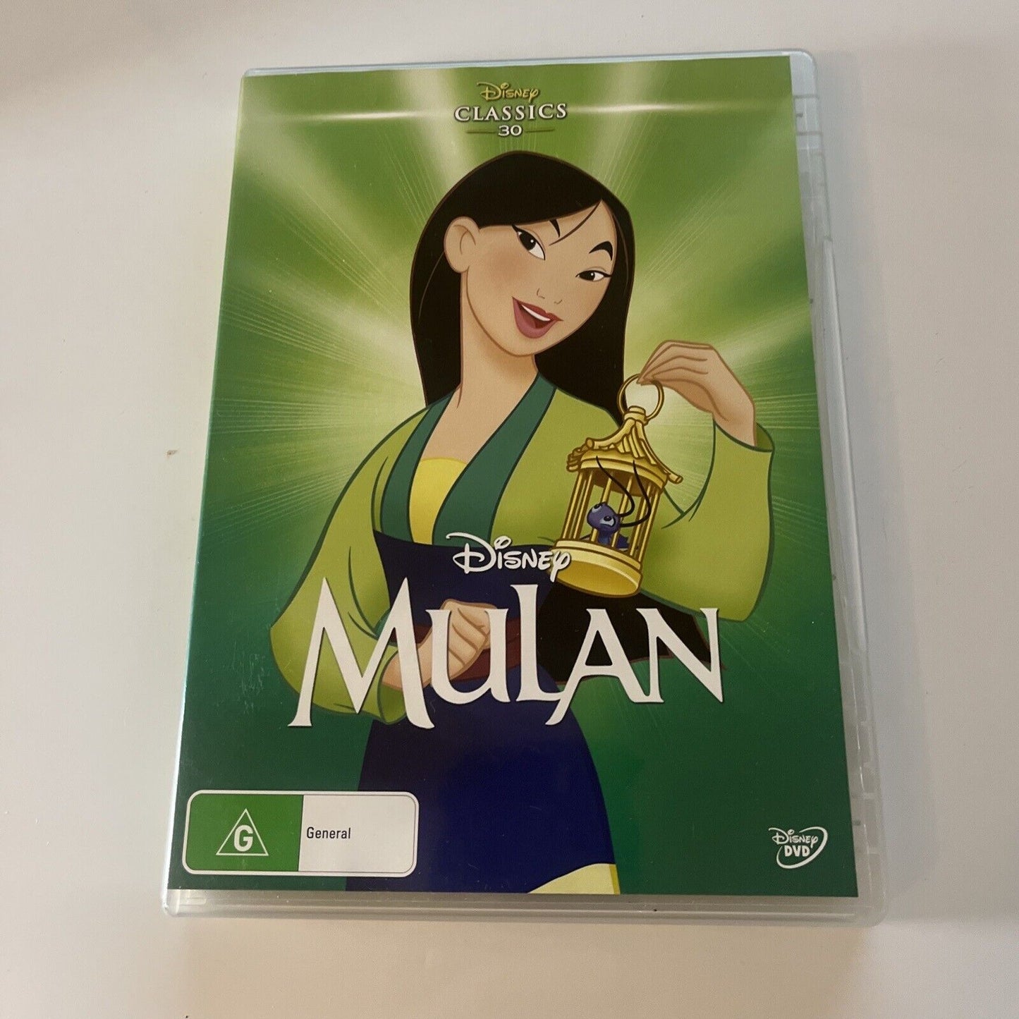 Mulan (DVD, 1998) Ming-NA Wen, Eddie Murphy Region 4