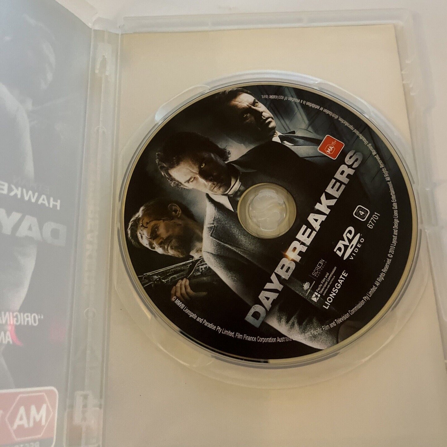 Daybreakers (DVD, 2009) Sam Neill, Ethan Hawke Region 4