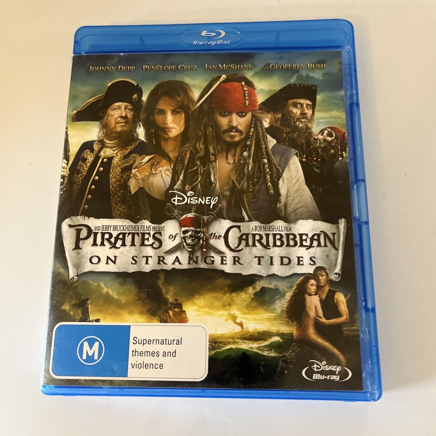 Pirates Of The Caribbean - On Stranger Tides (Blu-ray, 2011) All Regions