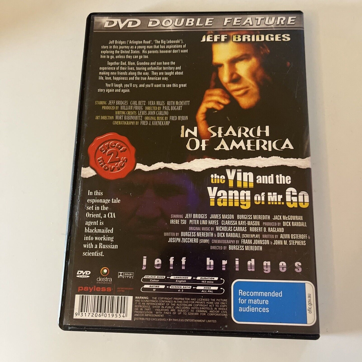 In Search Of America / The Yin And The Yang Of Mr Go (DVD) All Regions